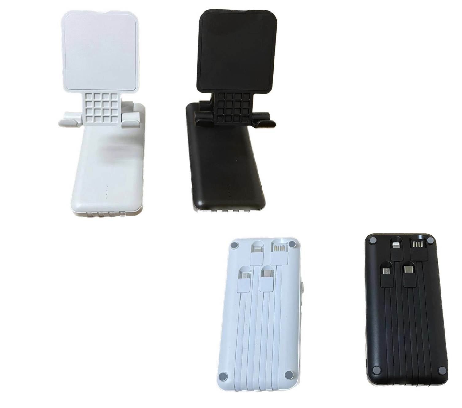 מטען נייד פאוור בנק 10,000MAH  בשילוב מעמד לסמארטפון 