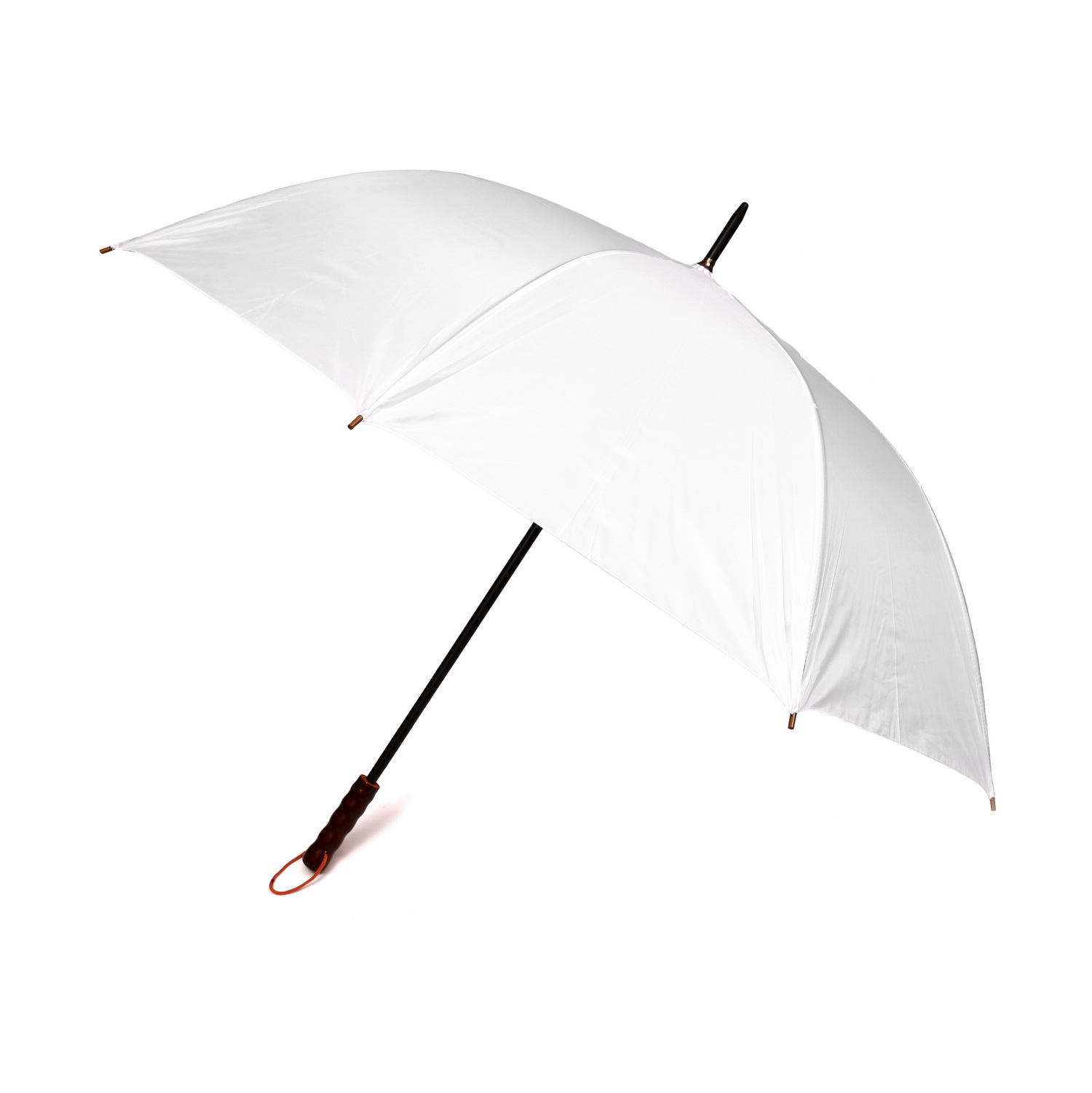 מטריה 27 אינץ' לבנה