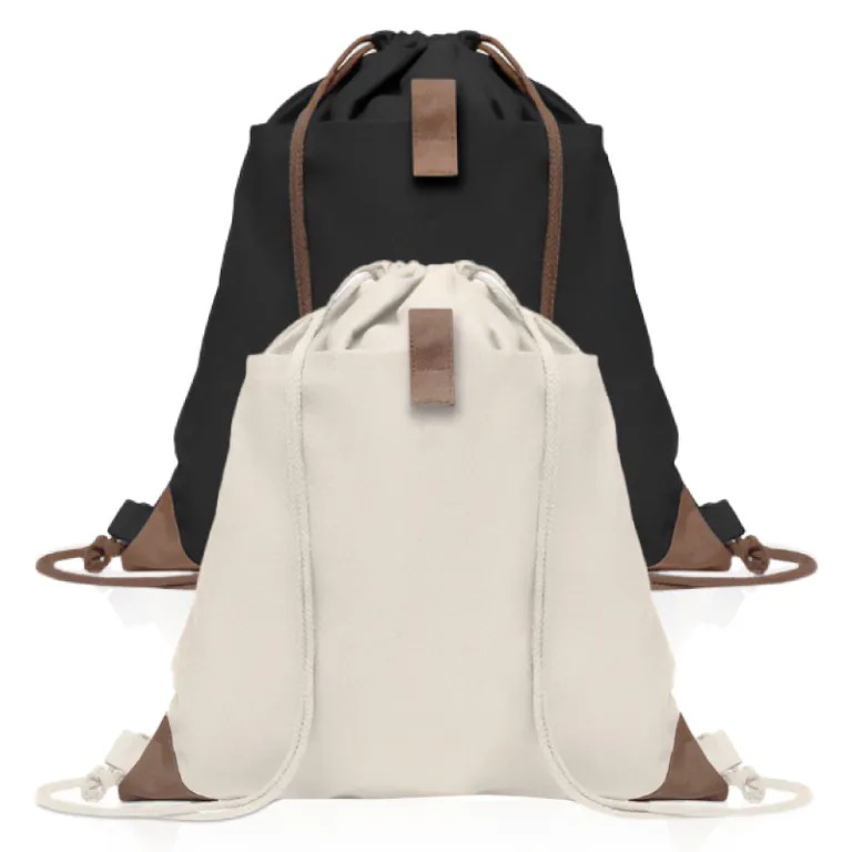 תיק גב שרוכים כותנה/קנבס