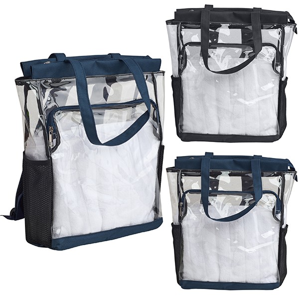 תיק גב לים  PVC  שקוף 